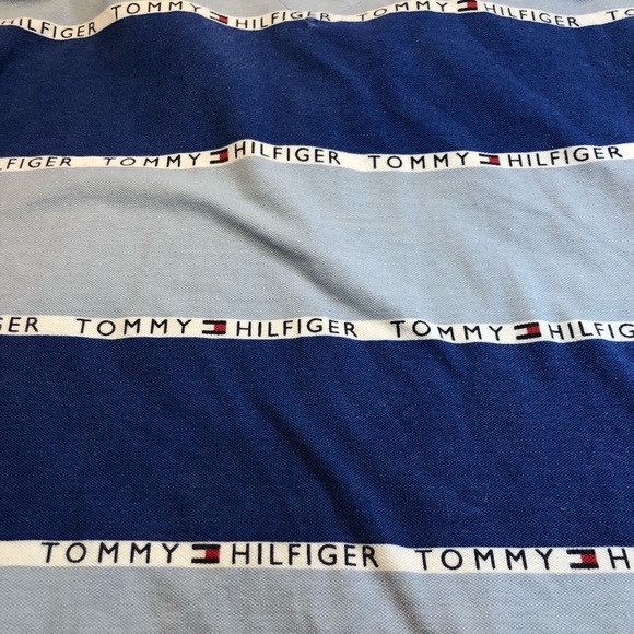 Tommy Hilfiger Polo Men’s Large blue custom fit - Picture 9 of 13